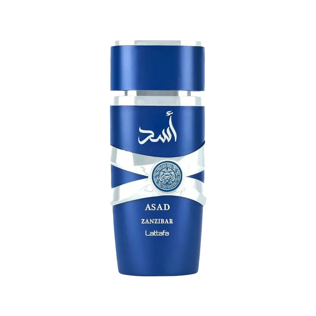 Asad Zanzibar Lattafa Indorah Aroma – Perfume Masculino Fresco, Especiado E Exótico, Frasco Original
