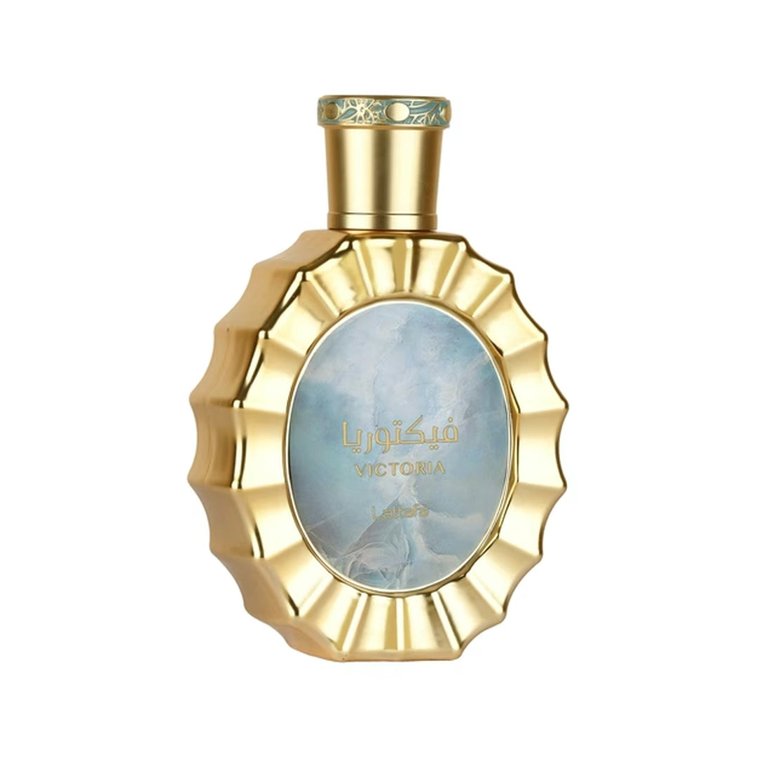 Frasco do perfume Victoria da Lattafa, fragrância feminina unissex