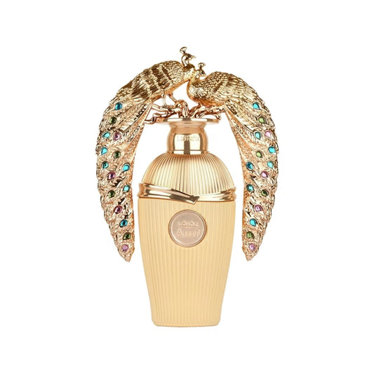 Frasco perfume Afeef Lattafa design elegante sofisticado