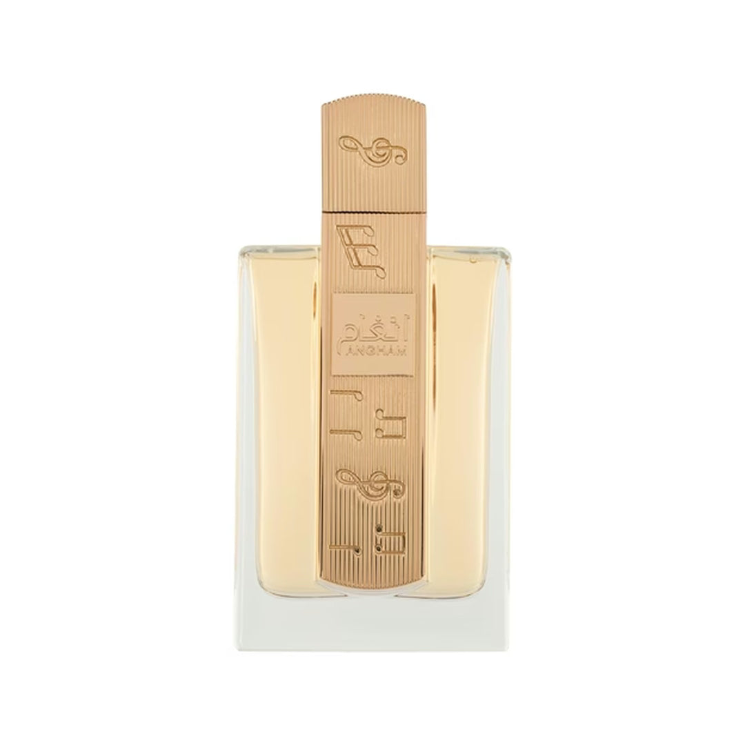 Frasco perfume Angham Lattafa design elegante feminino