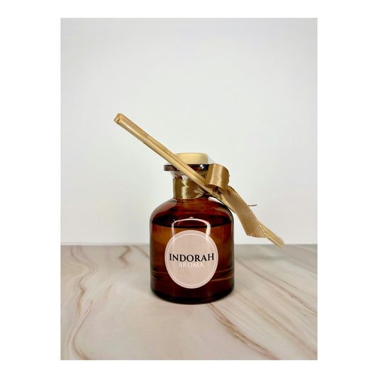 Aromatizador De Varetas Indorah Aroma – Lírio Negro & Orquídea, Fragrância Floral Sofisticada, Aproximadamente 100ml, Produto Artesanal