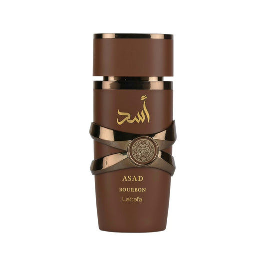 Asad Bourbon Lattafa Indorah Aroma – Perfume Unissex Ambarado, Especiado E Sofisticado, Frasco Original