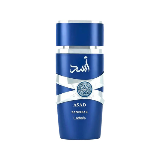 Asad Zanzibar Lattafa Indorah Aroma – Perfume Masculino Fresco, Especiado E Exótico, Frasco Original

