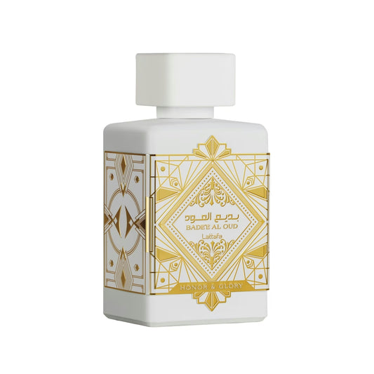 Bade'e Al Oud Honor & Glory Lattafa Indorah Aroma – Perfume Unissex Oriental Amadeirado, Doce E Especiado, Frasco Original

