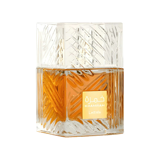 Khamrah Lattafa Indorah Aroma – Perfume Unissex Aromático, Especiado E Doce, Frasco Original

