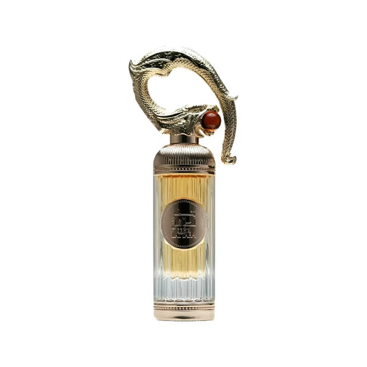 Frasco do perfume Sehr da Lattafa, fragrância unissex