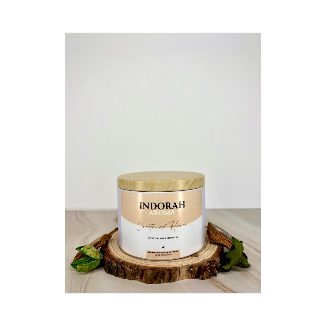 Vela de Massagem Sweetened Flower